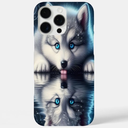 Tranquil Wolf Nature Scene Case-Mate iPhone Hülle (Rückseite)