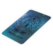 Tranquil Zen Frog Magnet (Linke Seite)