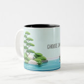 Tranquil Zen Garden Tasse (Vorderseite Links)