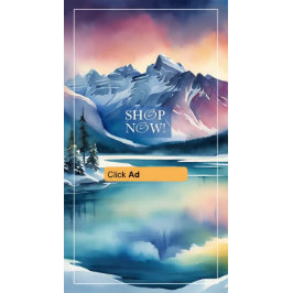 Tranquile Winter Banff Nationalpark Tasche