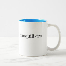 Tranquili-Tee Tee-Schale Zweifarbige Tasse
