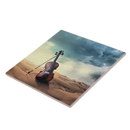 Tranquilität der Violinwüste, Fliese (Seite)