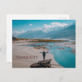 TRANQUILITÄT LANDSCAPE POSTCARD POSTKARTE (Vorne/Hinten)