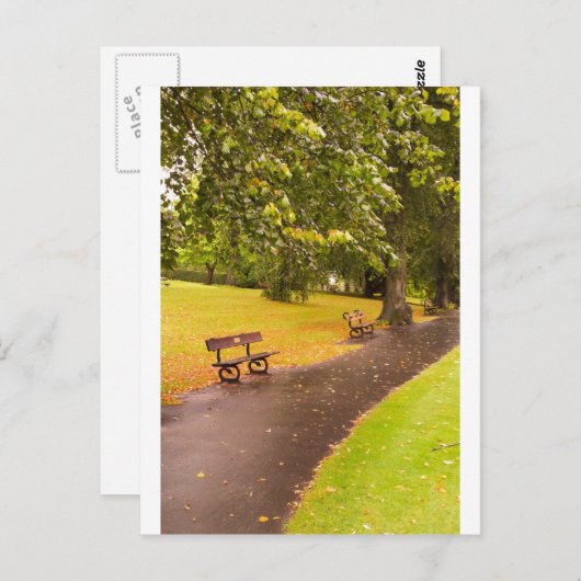 TRANQUILITÄT POSTKARTE (Vorne/Hinten)