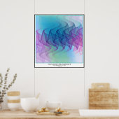 TRANQUILITÄTSWELLEN POSTER (Küche)