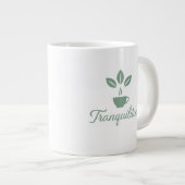 Tranquilitea Funny Calm Teezeremonien Jumbo-Tasse (Vorderseite Rechts)