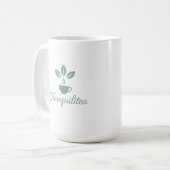 Tranquilitea Funny Calm Teezeremonien Kaffeetasse (Vorderseite Links)