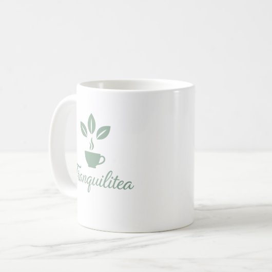 Tranquilitea Funny Calm Teezeremonien Kaffeetasse (Vorderseite Links)