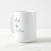 Tranquilitea Funny Calm Teezeremonien Kaffeetasse (Vorderseite Links)