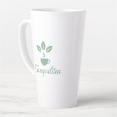 Tranquilitea Funny Calm Teezeremonien Milchtasse (Linke Ecke)