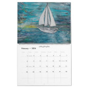 Tranquility 2025 Calendar by Artist Tammy Kalender (Feb 2026)