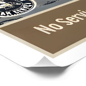 Tranquility Base Park - Poster (Ecke)