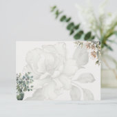 Tranquility Basic Blank Recicard Begleitkarte (Stehend Vorderseite)