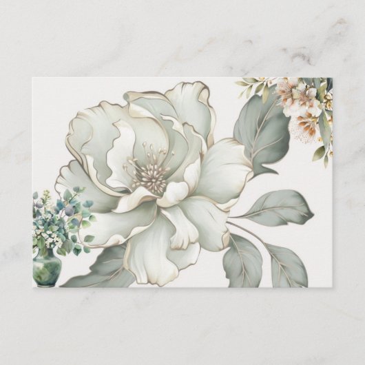 Tranquility Blank Recicard Begleitkarte (Vorderseite)