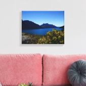 Tranquility Blues South Island, Neuseeland Leinwan Leinwanddruck (Insitu (Wohnzimmer))