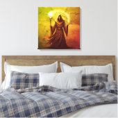 Tranquility, Energie, Nostalgie Leinwanddruck (Insitu (Schlafzimmer))