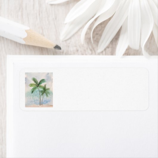 Tranquility Palm Tree Labels (Insitu)
