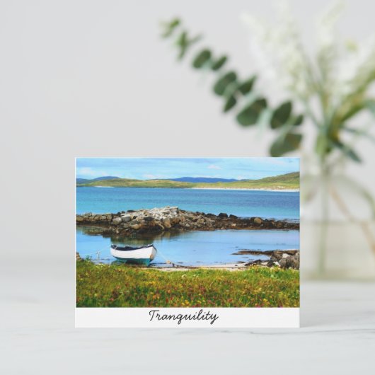 Tranquility - Postkarte (Stehend Vorderseite)
