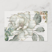 Tranquility-Rezeptkarte Begleitkarte