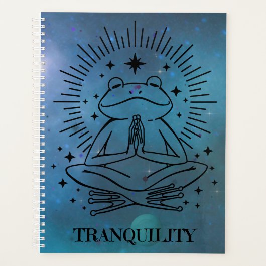 Tranquility Yoga Frog Planer (Vorderseite)