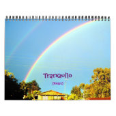 Tranquilo (Relax) Kalender (Titelbild)