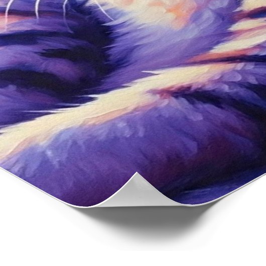 TranquilTabbyCat Poster (Ecke)