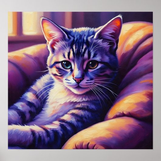 TranquilTabbyCat Poster (Vorne)