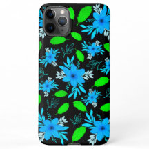 Tranquisit Blue Blossom Blume Telefonabdeckung