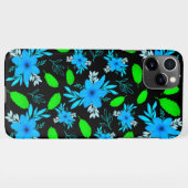 Tranquisit Blue Blossom Blume Telefonabdeckung iPhone Hülle (Rückseite (Horizontal))