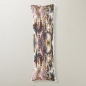 Tranquisit Kyōto Japan Aquarellzeichnung | Seitenschläferkissen (Vorderseite Vertikal)