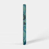 Tranquisit Safari Tapestry Pattern - Der weiße Lot Samsung Galaxy Hülle (Rechte Seite)