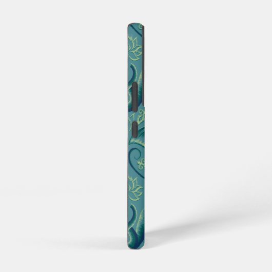 Tranquisit Safari Tapestry Pattern - Der weiße Lot Samsung Galaxy Hülle (Rechte Seite)