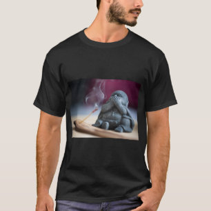 Tranquisites Weihrauch & Buddha T-Shirt Print