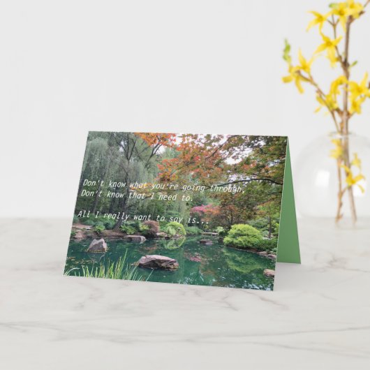 Tranquisitionskarte Karte (Gelbe Blume)