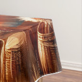 Tranquisitorische Indianer durch einen ruhigen Flu Tischdecke (Beispiel)