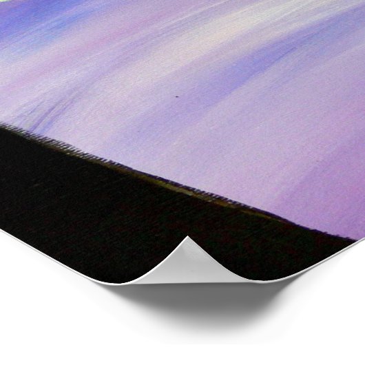 Tranquitäts-Druck Poster (Ecke)