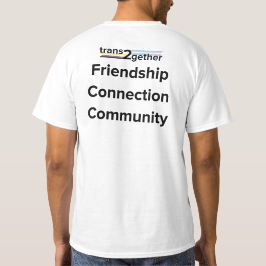 trans2together-T - Shirt (Rückseite)