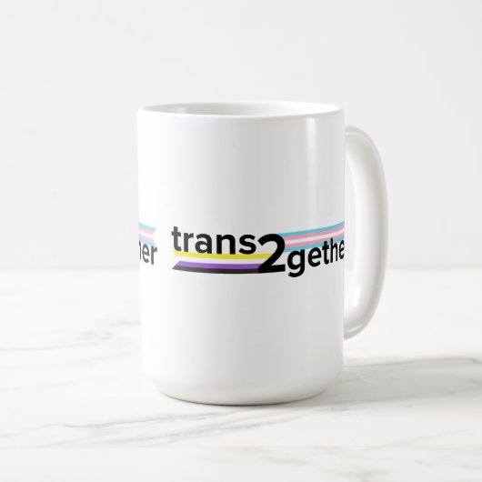 trans2Together-Tasse Kaffeetasse (VorderseiteRechts)