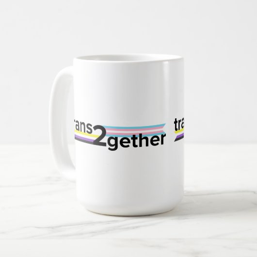 trans2Together-Tasse Kaffeetasse (Vorderseite Links)