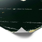 Trans African Railway Travel Poster (Ecke)