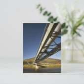 Trans-Alaska-Ölpipeline durch die Südgabel Koyu Postkarte (Stehend Vorderseite)