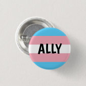 Trans Ally Button (Vorne & Hinten)