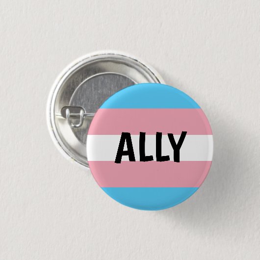 Trans Ally Button (Vorne & Hinten)