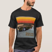 Trans Am Burnout T - Shirt Dark (Vorderseite)
