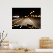 Trans Am Night View Poster (Küche)