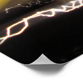 Trans Am Night View Poster (Ecke)