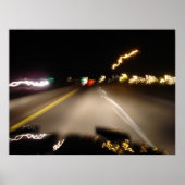 Trans Am Night View Poster (Vorne)