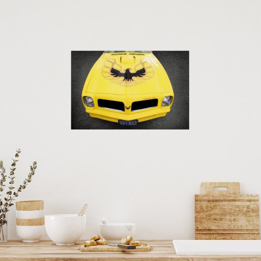 Trans Am Poster (Küche)