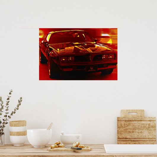 Trans Am Poster (Küche)