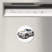 Trans am White Car 1979-81 Magnet (In Situ (Geschirrspüler))
